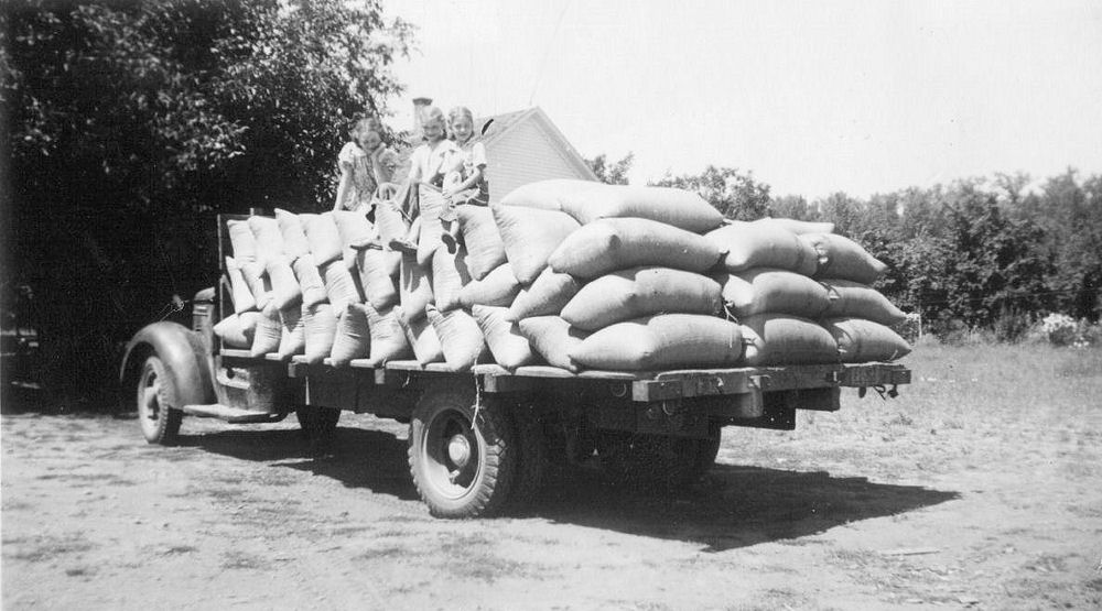 Truck Loaded for Market