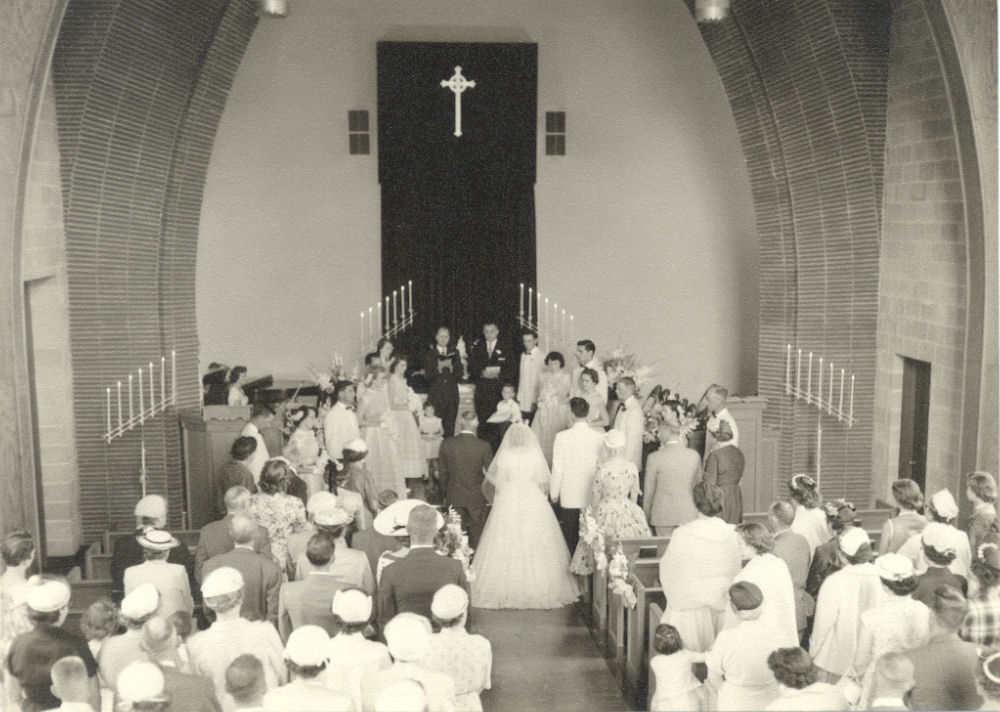 Bernice Chase's Wedding - July 16, 1955