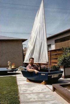 We acquire a 4.5 foot sailboat