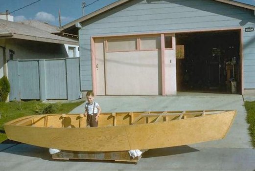 We construct a Blue Jay Class Sailboat