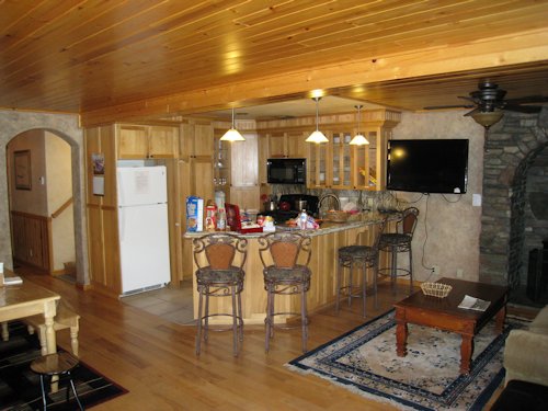Big Bear Lake Home Kitchen Area  - Scene 2