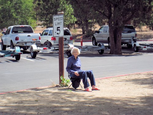 Bernice Dries off in the Sun  - Scene 19