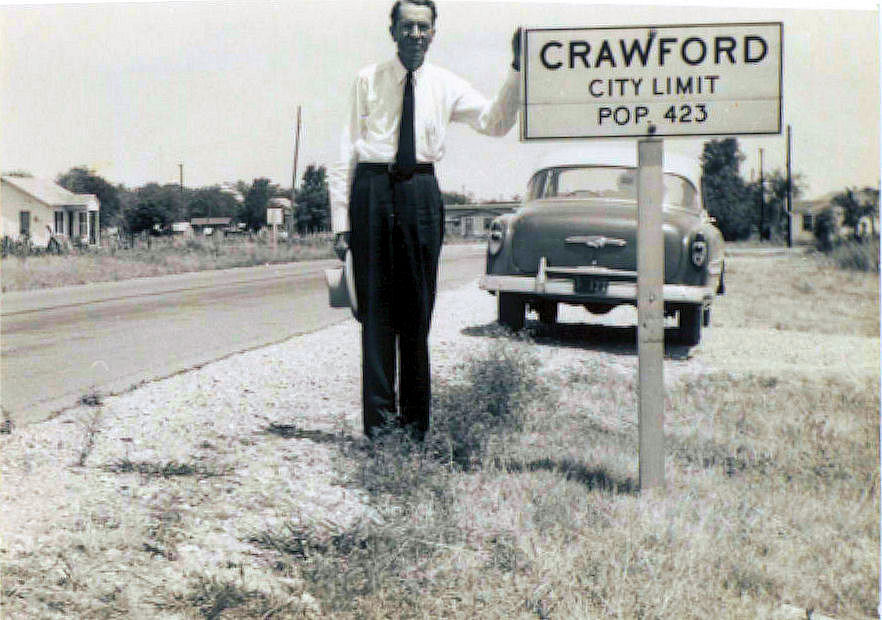 Roy in Crawford, Texas 