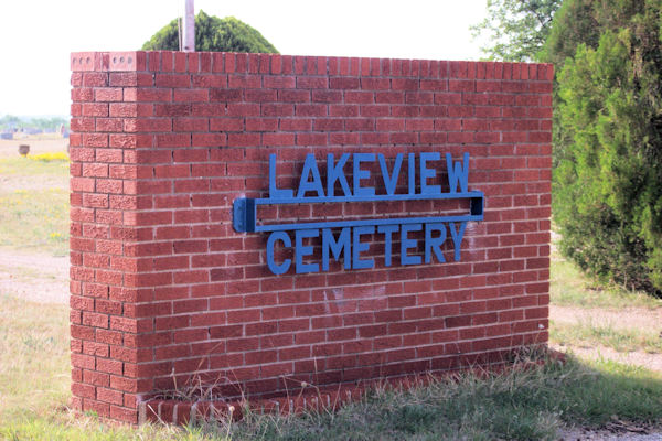 Lakeview Cemetery in Winters Texas