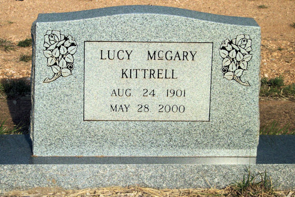 Lucy Kittrell Grave