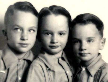 Three Noll Boys Get Their Portrait Taken