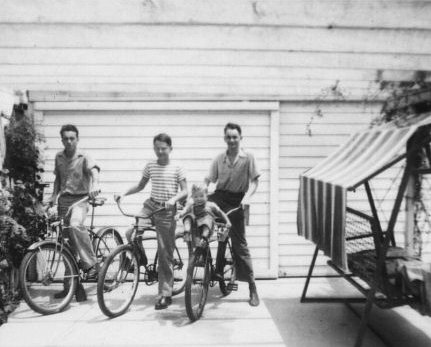 Mark, Paul, JC and Loren (in Basket)