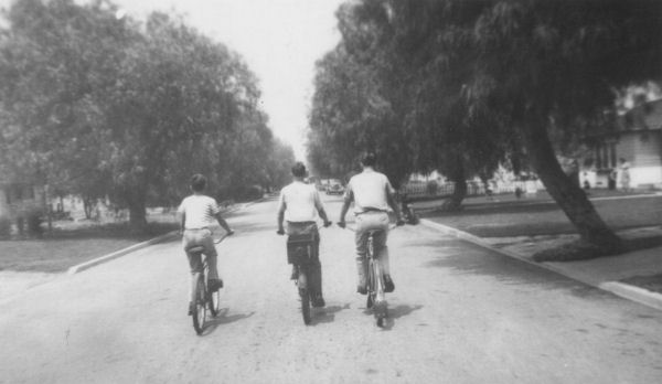 Noll Boys on Their Bikes 