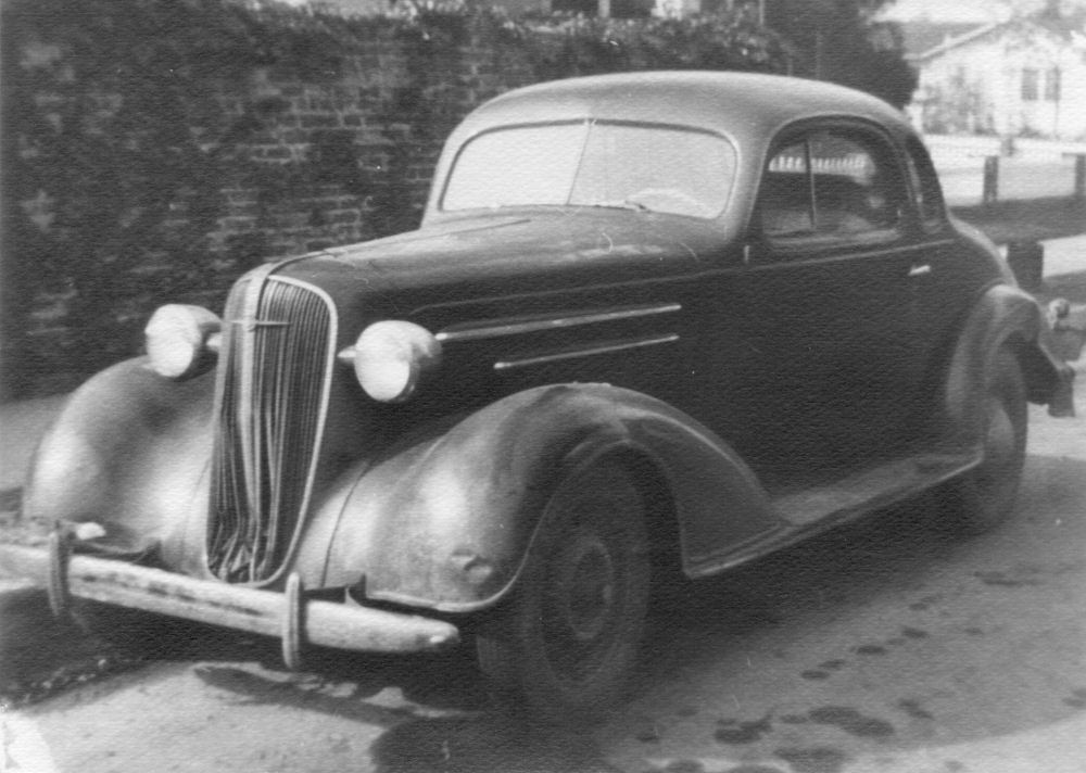 My First Car, a 1936 Chevy 