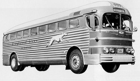  Greyhound Bus circa 1940 - 11