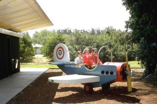 We Pose at the Nut Tree Plane