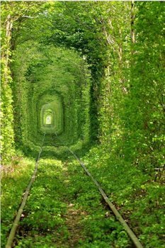 Through each tunnel