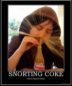 Youth Snorting Coke!  