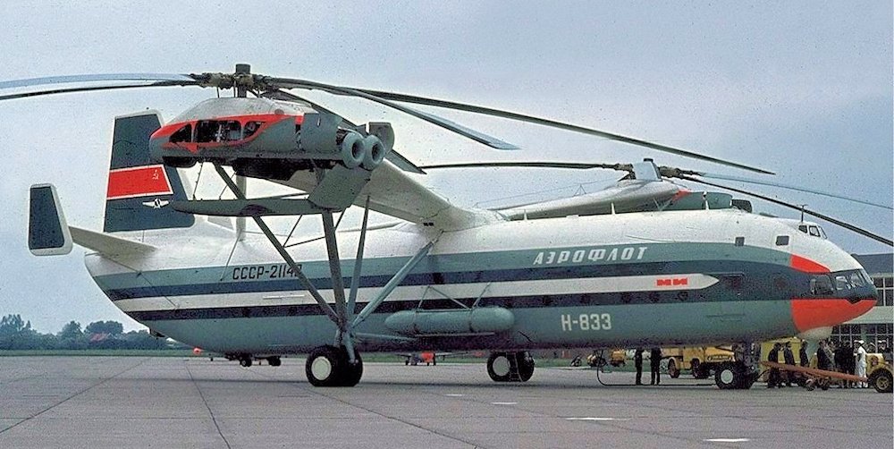 Russian Mil V-12 Helicopter  