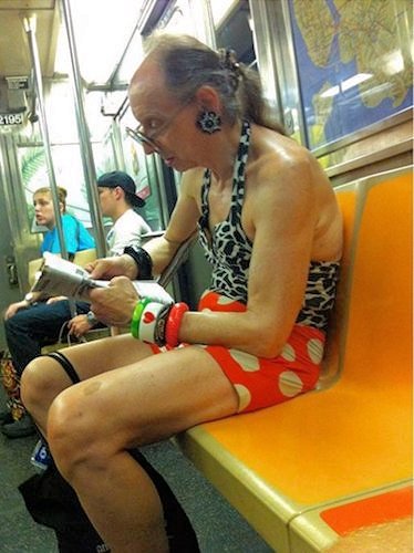 Just Another Day On The New York Subway - Scene 1