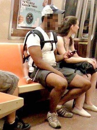 Just Another Day On The New York Subway - Scene 6