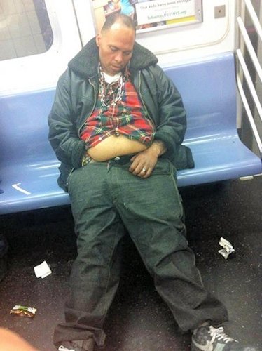 Just Another Day On The New York Subway - Scene 10