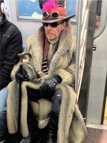 Just Another Day On The New York Subway - Scene 12