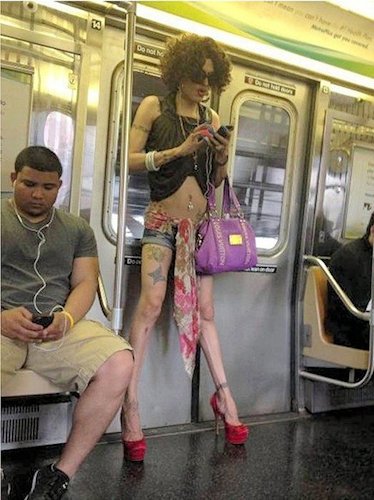 Just Another Day On The New York Subway - Scene 15