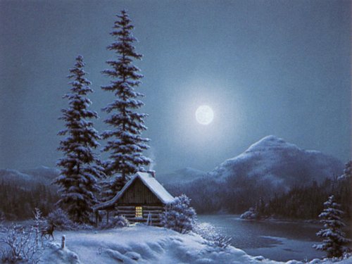 Cabin in the Snow - Scene 11