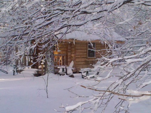 Cabin in the Snow - Scene 18