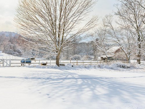 Farm House in the Snow - Scene 31