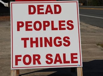 Garage Sale at Mortuary?