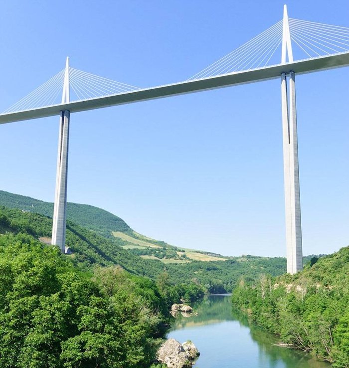 Millau Viaduct in France  