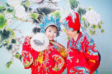 Chinese Bride and Groom