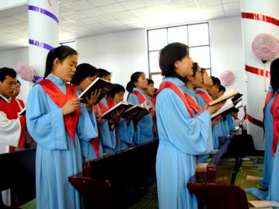 Church Choir in Zhengzhou, China