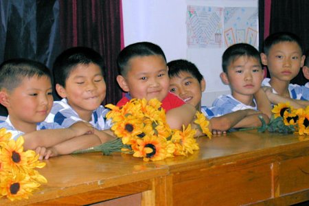 Young Chinese children Begin life's Journey