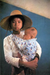 Young Chinese Mother