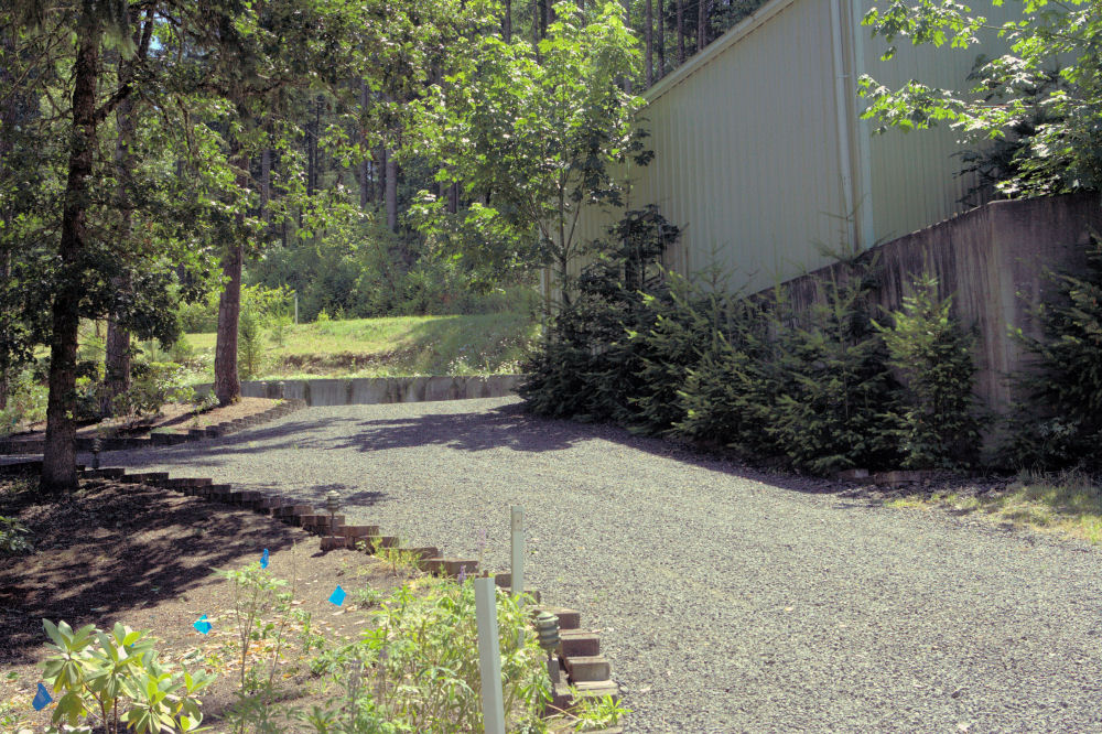 Driveway past the RV Building