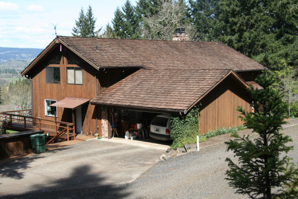 Garage and Oarking Area