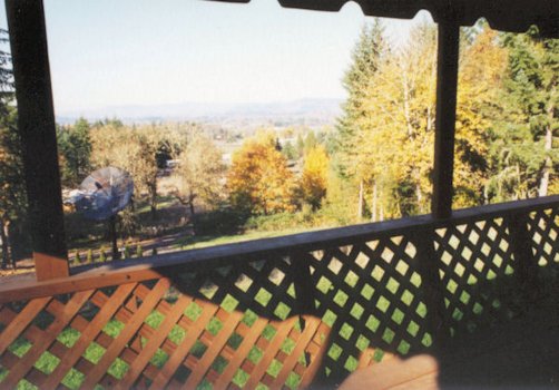 Looking North from the Hot Tub