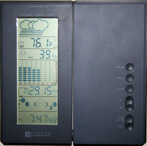 Inside unit Weather Station