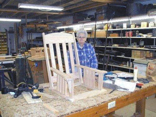 Assembling the Oak Chair