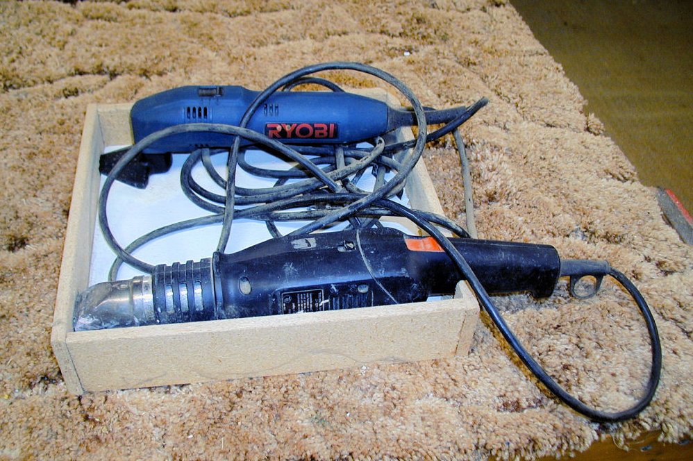 Detail Sander - Ryobi  -- Paint Stripper - Black and Decker 