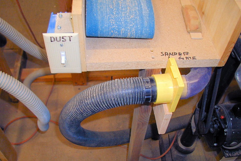 Vacuum Dust Gate and Switch 