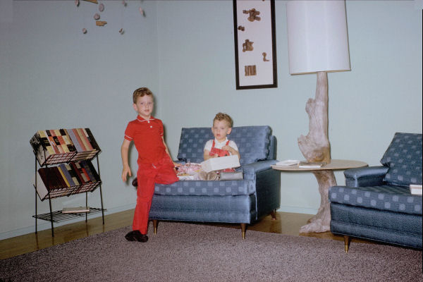 Landon at Two Years with brother Chet, Five 1962