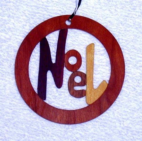 Noel Christmas Ornament