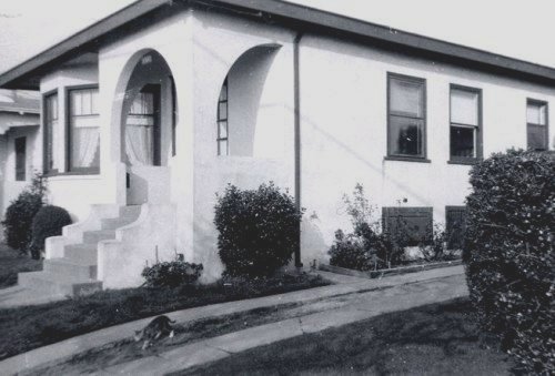 My First House on McGee Avenue, Berkeley, California