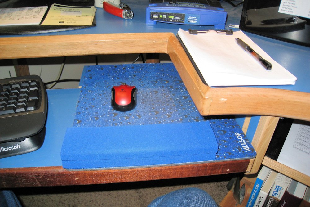 Computer Mouse Arm Rest