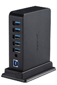 Sabrent 9-Port USB Hub with 2 Fast-Charging Ports