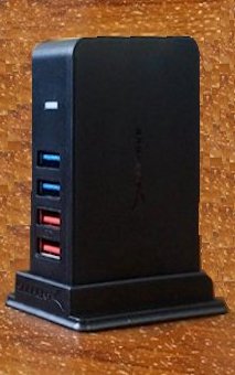 Sabrent 9-Port USB Hub with 2 Fast-Charging Ports