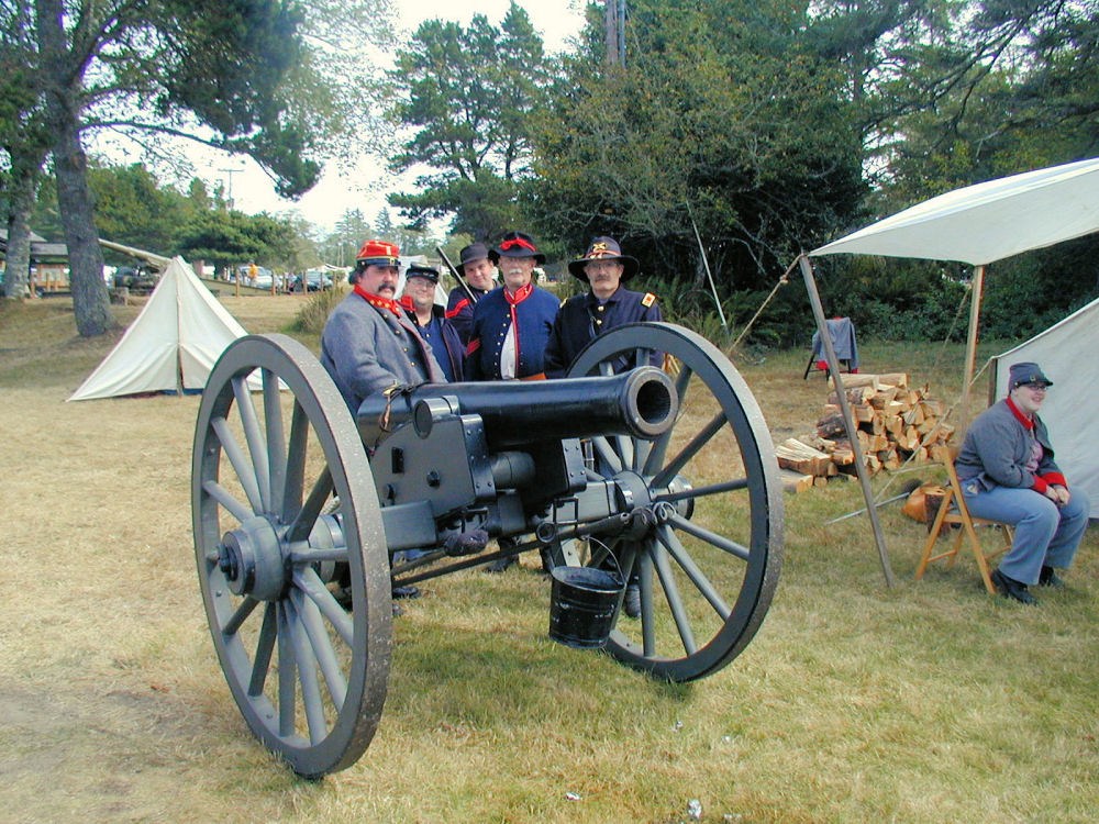 Civil War Reenactment, Fort Stevens SP, Oregon