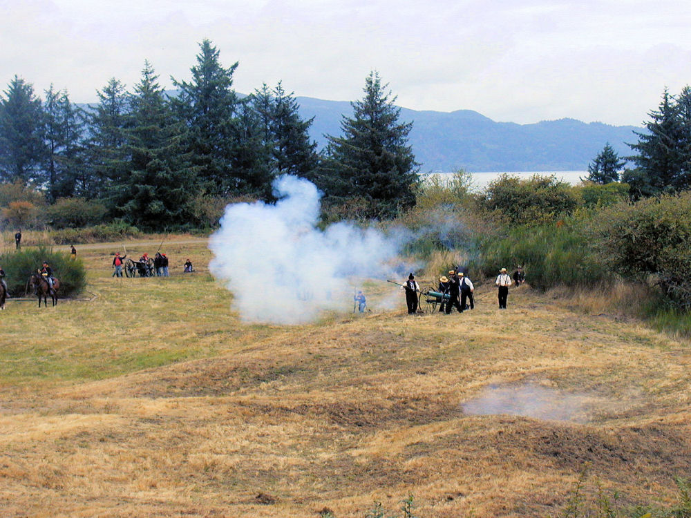 Civil War Reenactment, Fort Stevens SP, Oregon