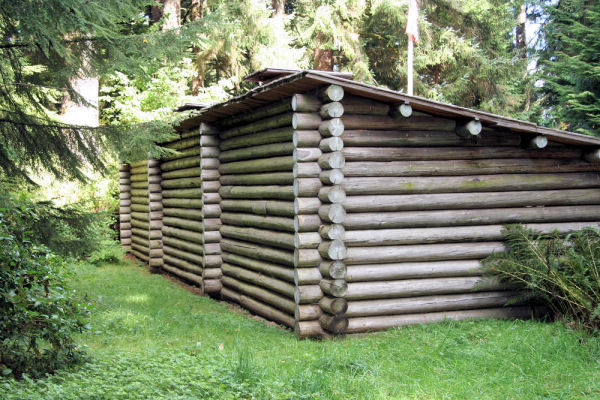 Fort Replica before Fire