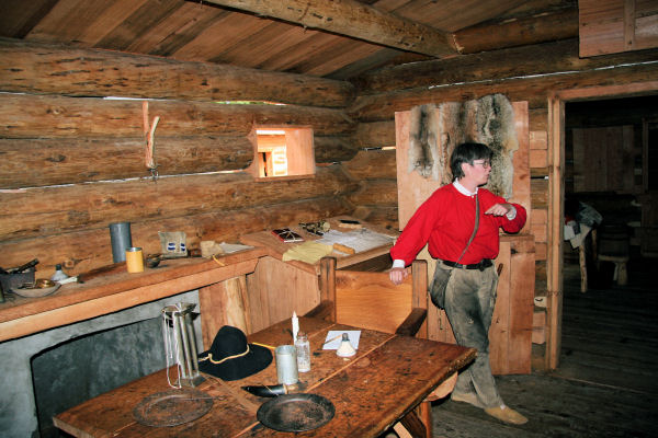 Park Ranger Answering our Questions