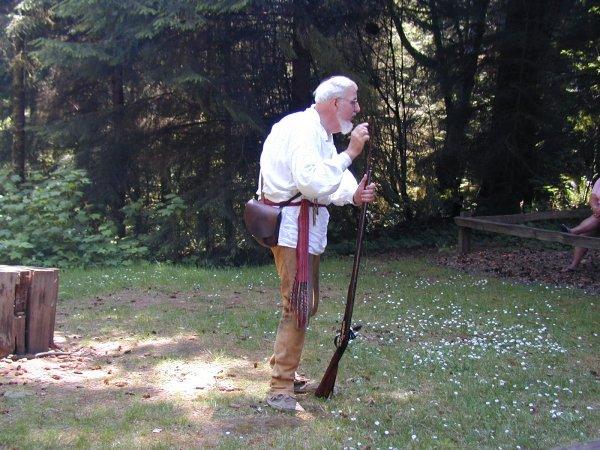 Fort Clatsop Reinactment Demonstration